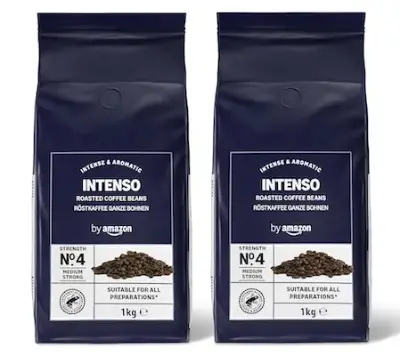 ☕ 2kg by Amazon Kaffeebohnen Caffè Intenso ab 18,81€ (statt 24€) – nur 9,41€/kg 🤯