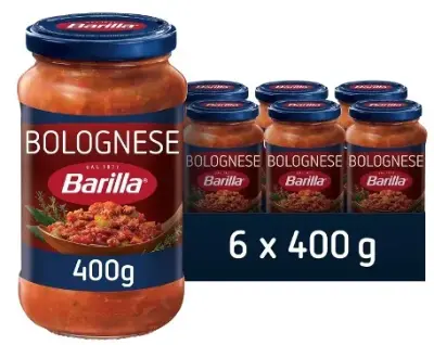 🍝 6x Barilla Pastasauce Bolognese ab 16,19€ (statt 21€) ➡️ nur 2,69€ pro Glas