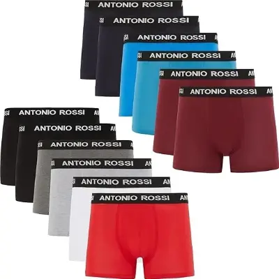 🩳 12er Pack Antonio Rossi Boxershorts in versch. Farben ab 32,46€ (statt 40€)