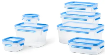 🥫 Emsa Clip & Close 7-tlg. Frischhaltedosenset für 19,99€ (statt 26€)