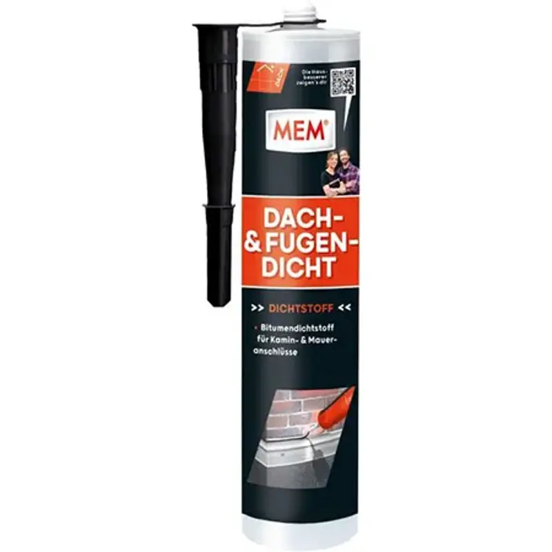 🏚️ MEM Dach- und Fugendicht Bitumenmasse 300g für 5,35€ (statt 11€) – Prime
