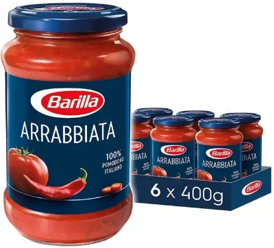 🍅 6x Barilla Pastasauce Arrabbiata (je 400g) für 13,72€ (statt 19€) – 2,28€ pro Glas