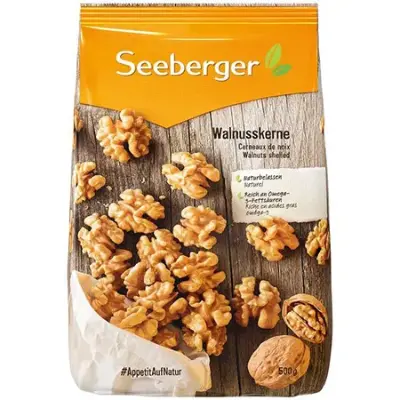 500g Seeberger Walnusskerne ohne Schale ab 12,41€ (statt 18€)
