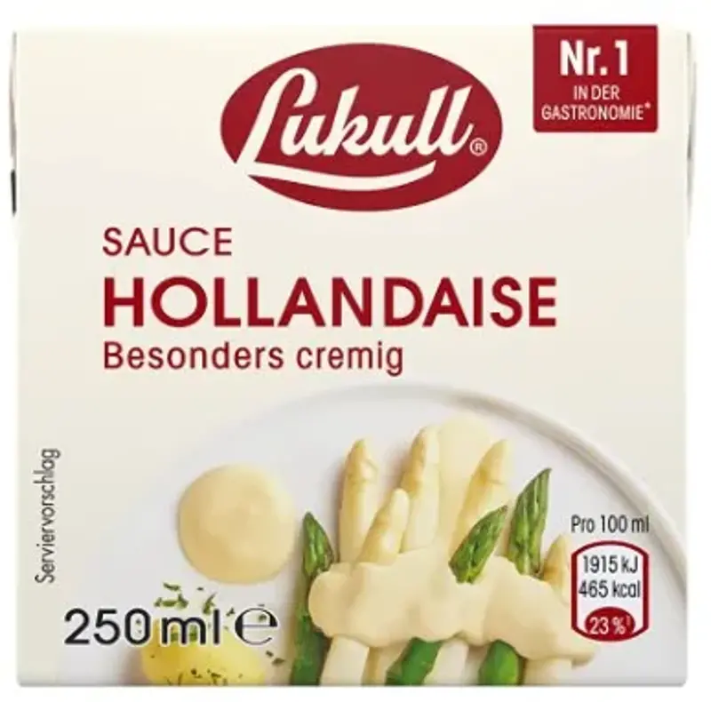 🔥 12 x 250ml Lukull Sauce Hollandaise für 13,42€ (statt 30€) 💥