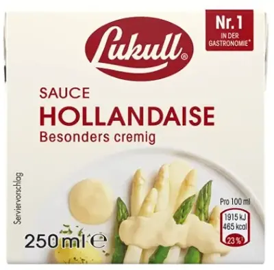 🔥 12 x 250ml Lukull Sauce Hollandaise für 13,42€ (statt 30€) 💥