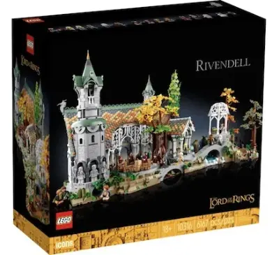 🏰 LEGO Herr der Ringe – Bruchtal (10316) mit über 6.000 Teilen für 418,60€ (statt 449€)