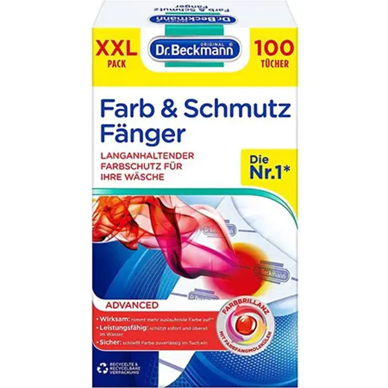 100er Pack Dr. Beckmann Farb- und Schmutzfänger XXL ab 5,73€ (statt 9€)