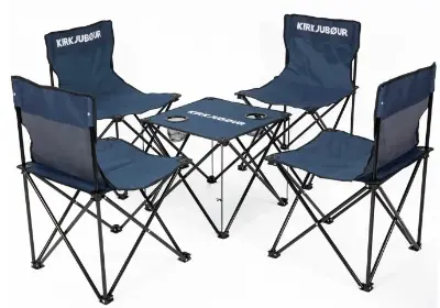 🍺 KIRKJUBØUR Stjärna Camping-Set inkl. Tisch für 31,82€ (statt 53€)