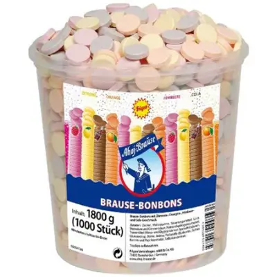 🍬 1,8 Kg Frigeo Ahoj-Brause Bonbons, 1.000 Stück ab 6,29€ (statt 10€)