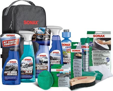 🧽 SONAX Innenraum + Scheibe-Set mit Tasche für 59€ (statt 70€)
