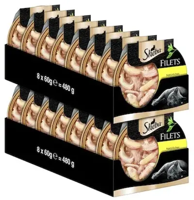 🐈💨 16x Sheba Filets Katzennassfutter Huhn ab 13,49€ (statt 22€)