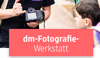 Kostenloser Fotografie Workshop in allen DM Filialen
