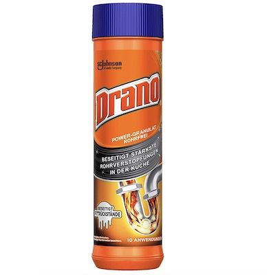 🚰 Drano Power-Granulat Rohrfrei Abflussreiniger für 2,63€ (statt 5€)