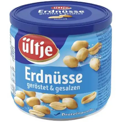 ➡️ 4x ültje Erdnüsse geröstet & gesalzen je 180g ab 5,74€ (statt 8€)