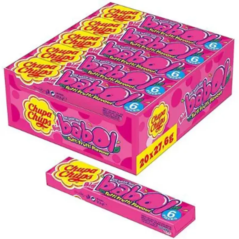 🫧 20er Pack Chupa Chups Big Babol Bubble Gum ab 5,59€ (statt 8€)
