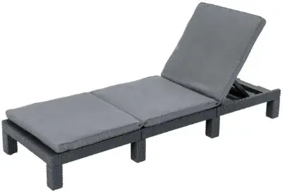 🏠 Livarno Home Geflecht-Sonnenliege mit Auflage für 102,94€ (statt 138€)