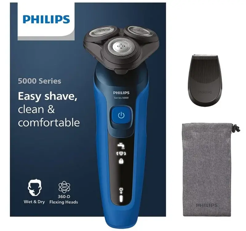 🪒 Philips Series 5000 S5466/18 Herrenrasierer für 69,99€ (statt 82€)