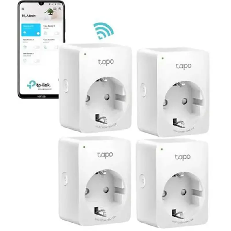 🔌 4er Pack Tapo P100 WLAN Smart Steckdose für 28,39€ (statt 38€)