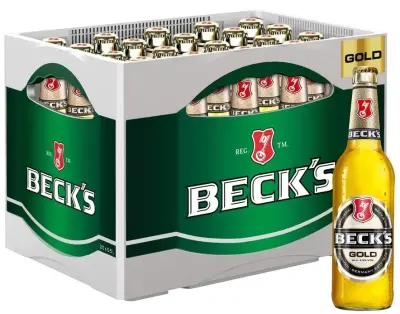 🍺 20er Kasten Beck’s Gold Flaschenbier je 0,5L für 16,15€ (statt 21€)