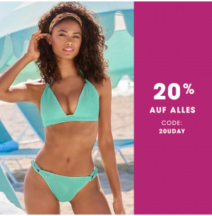 Lascana: 20% Rabatt auf alle Artikel im Shop