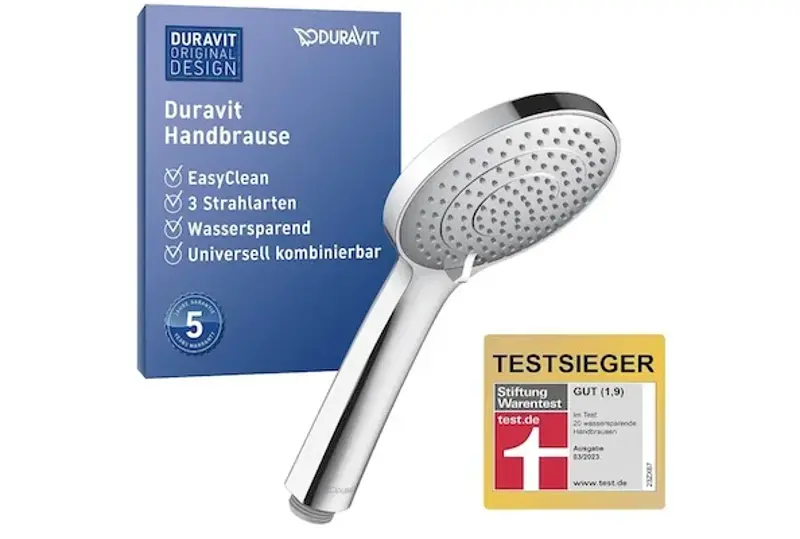 Duravit Universal Duschkopf mit 3 Strahlarten für 18,59€ (statt 30€)