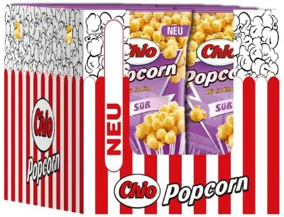 🍿 12x Chio Popcorn süß, 120g Tüten ab 9,64€ (statt 23€)