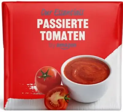 2 kg! 🍅 4x Our Essentials Tomaten passiert je 500g ab 2,38€ 🥫 nur 0,59€ pro Packung