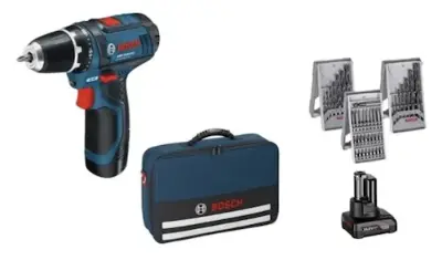 🧑‍🔧 Bosch Professional GSR 12V-15 System Akkuschrauber Set für 77,34€ (statt 117€)