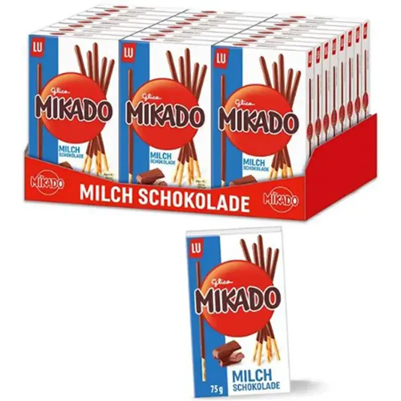 😋 24er Pack Mikado Kekse mit Milchschokolade ab 30,96€ (statt 53€)