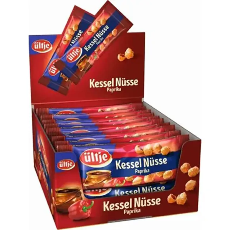 🌶️ 20er Pack ültje Kessel Nüsse Paprika ab 14,48€ (statt 20€)