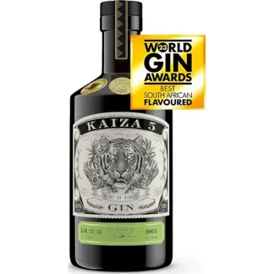 🐯 Kaiza 5 Gin aus Südafrika (0,5 l) 43% für 33,99€ (statt 42€)