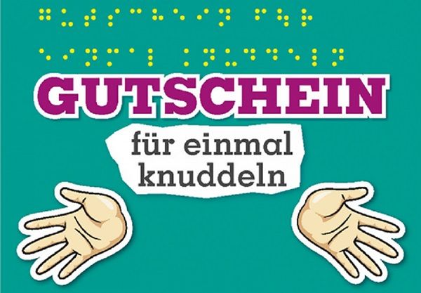 Wieder da!🖋️ BIÖG: Flirtpostkarten mit Braille-Schrift gratis