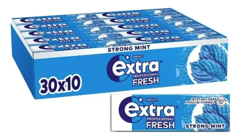 🥶 30er Pack Extra Professional Fresh Strong Mint Kaugummi für 12,99€ (statt 20€)