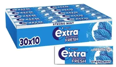 🥶 30er Pack Extra Professional Fresh Strong Mint Kaugummi für 12,99€ (statt 20€)