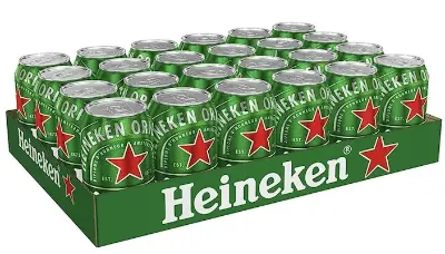 🍺 24x Heineken Bier 0,33L ab 18,04€ (statt 25€) – Nur 0,75€ pro Dose