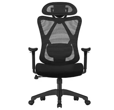 💺 SONGMICS Bürostuhl mit atmungsaktivem Bezug bis 150kg für 77,99€ (statt 97€)