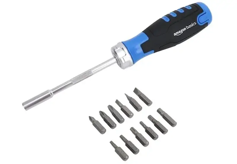 🪛 Amazon Basics magnetischer Ratschen-Schraubendreher für 8,96€ (statt 12€)