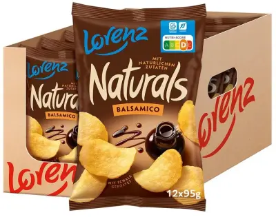 12x Lorenz Naturals Balsamico (je 95g) für 20,24€ (statt 26€)
