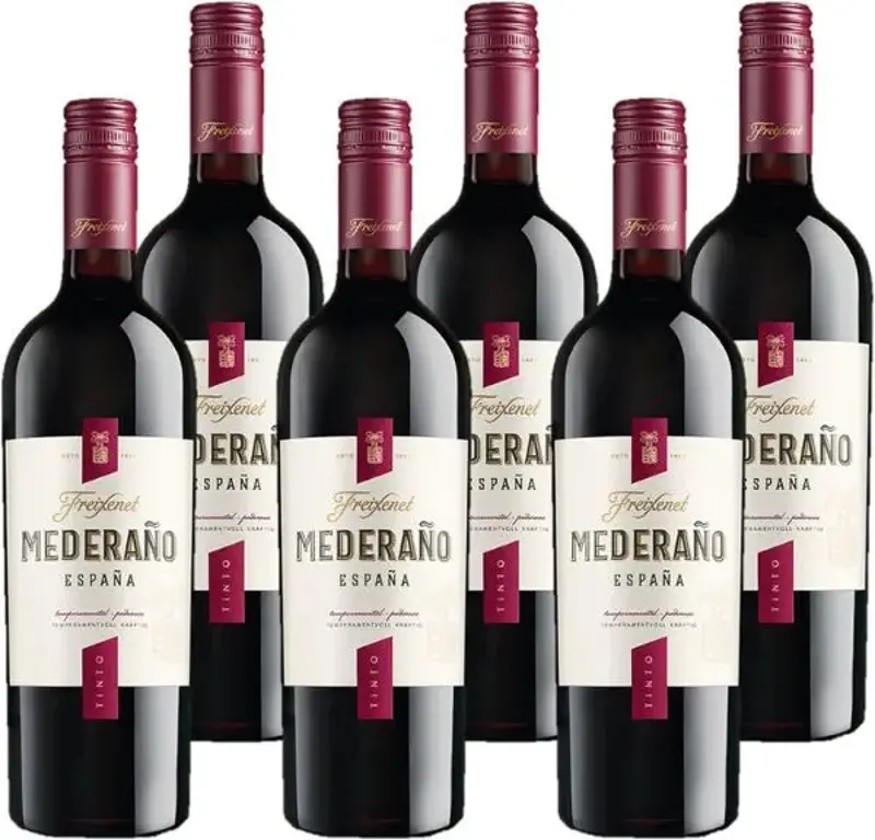 🍷 6er Pack Freixenet Mederaño Tinto Rotwein je 0,75L ab 14,24€ (statt 17€)