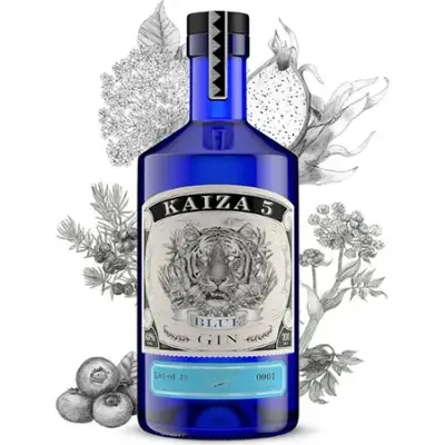 🥃 Kaiza 5 Blue Gin aus Kapstadt 0,5L 43% für 33,99€ (statt 45€)
