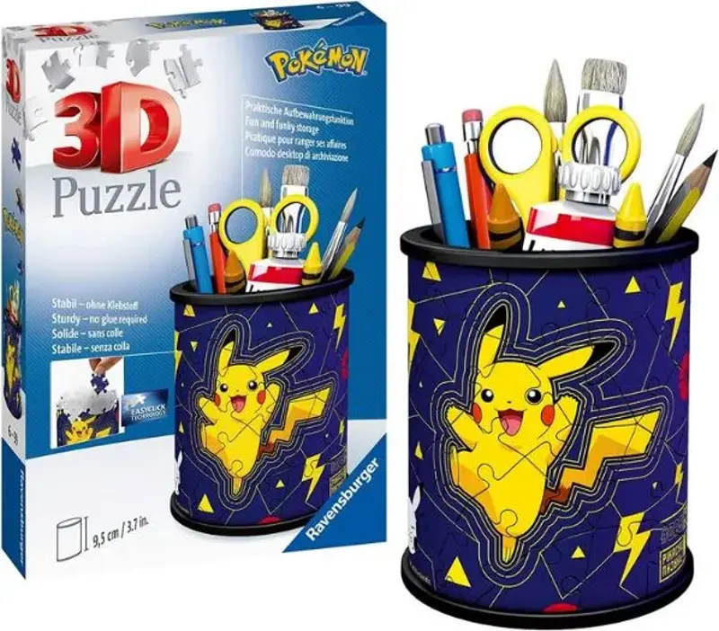 🧩 Ravensburger Pikachu 3D Puzzle-Stiftehalter für 10,99€ (statt 15€)