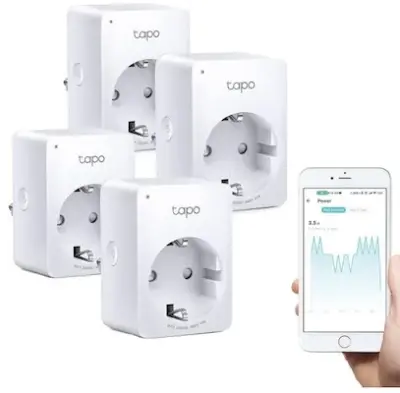 💥 4x Tapo P110 WLAN Steckdose mit Energieverbrauchsmesser für 29,66€ (statt 41€)