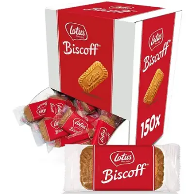 🍪 150er Pack Lotus Bakeries Biscoff Karamellgebäck ab 5,29€ (statt 14€)