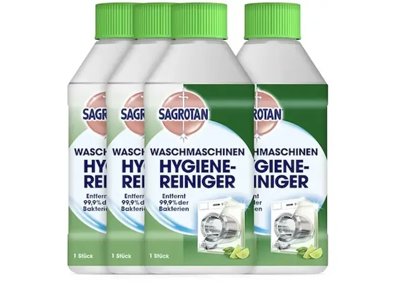 🏠 4x 250ml Sagrotan Waschmaschinen Hygiene-Reiniger für 9,15€ (statt 13€)