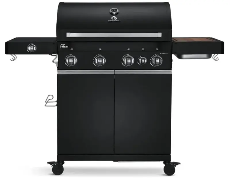 🥩 Burnhard Big Fred Deluxe Black Gasgrill für 692,23€ (statt 849€)