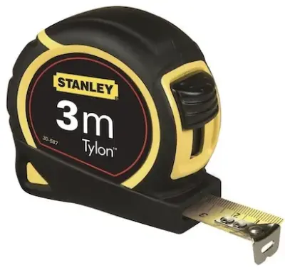 📏 Stanley 1-30-687 Bandmaß Tylon, 3m für 2,49€ (statt 6€)