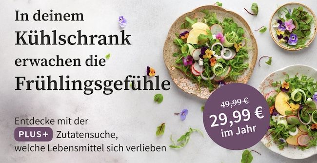 🧑‍🍳 12 Monate Chefkoch Plus+ Abo mit 360.000 Rezepten für 29,99€ (statt 50€)