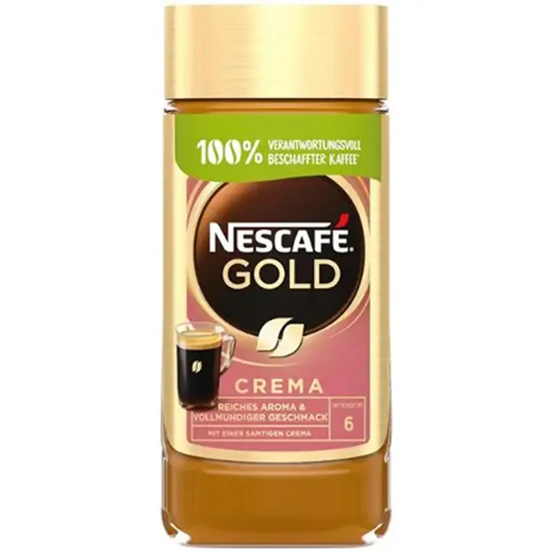 🏠 Nescafe Gold Crema löslicher Bohnenkaffee 200g ab 7,57€ (statt 12€)