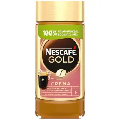 🏠 Nescafe Gold Crema löslicher Bohnenkaffee 200g ab 7,57€ (statt 12€)
