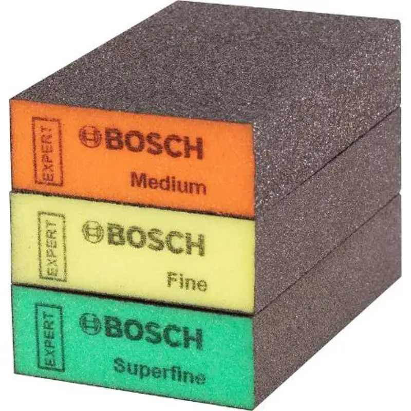 🧽 3er Pack Bosch Professional Expert S471 Schleifschwamm für 3€ (statt 6€)